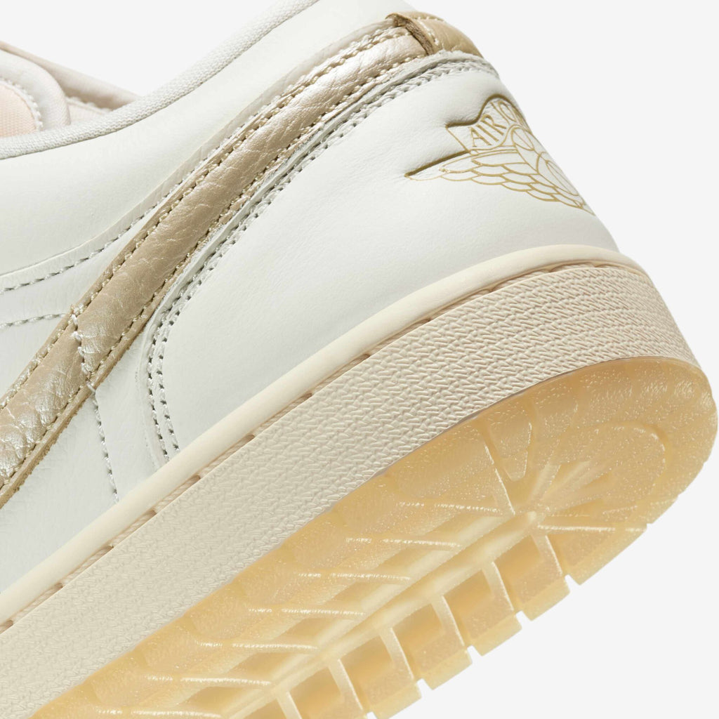 Air Jordan 1 Low SE 'Sail Pale Ivory Team Gold' HV5157-100