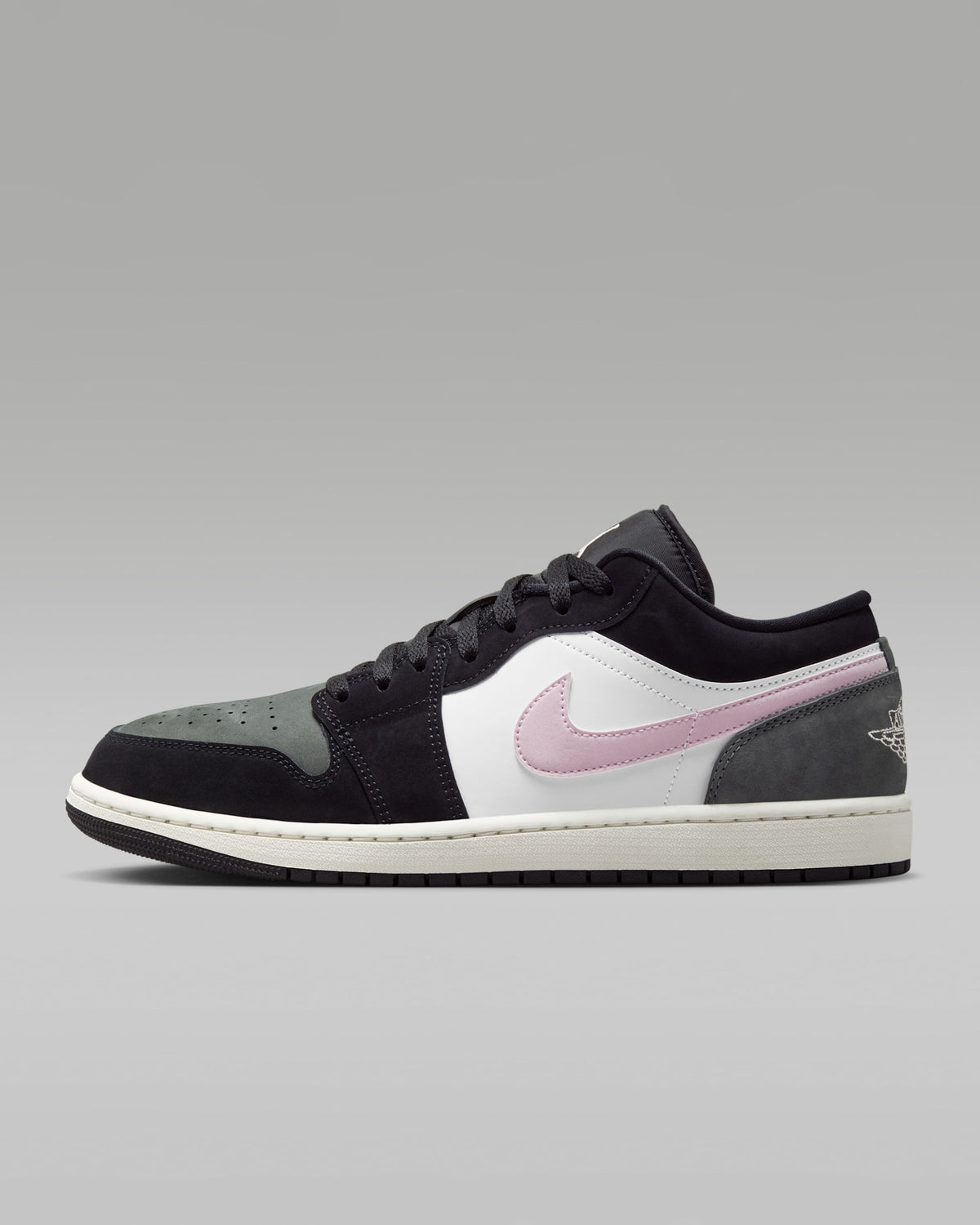 Air Jordan 1 Low SE 'Black Iced Carmine Iron Grey' II3788-003