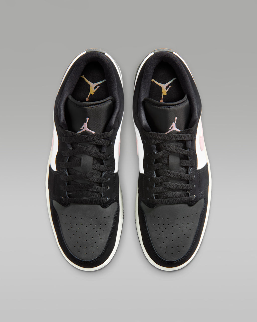Air Jordan 1 Low SE 'Black Iced Carmine Iron Grey' II3788-003