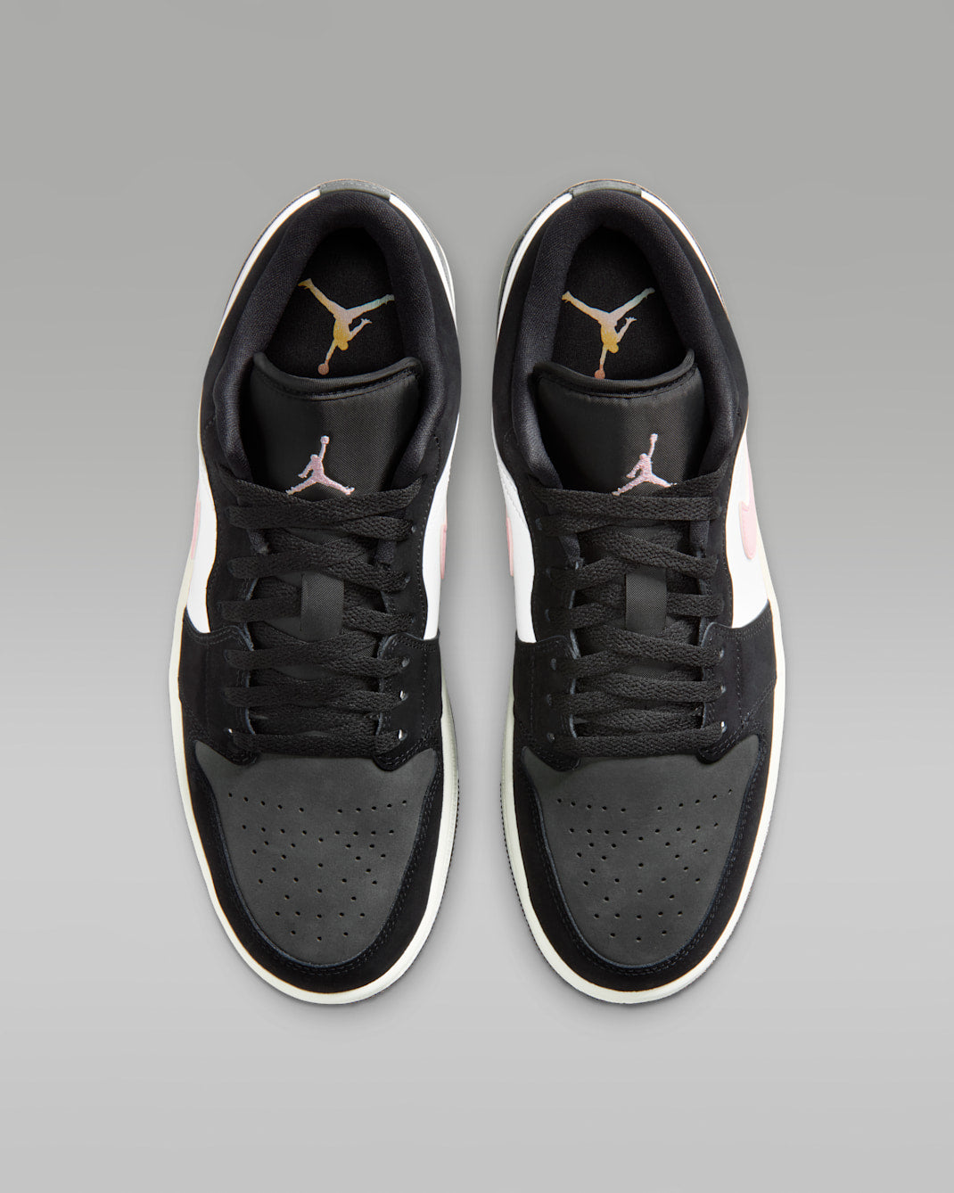 Air Jordan 1 Low SE 'Black Iced Carmine Iron Grey' II3788-003