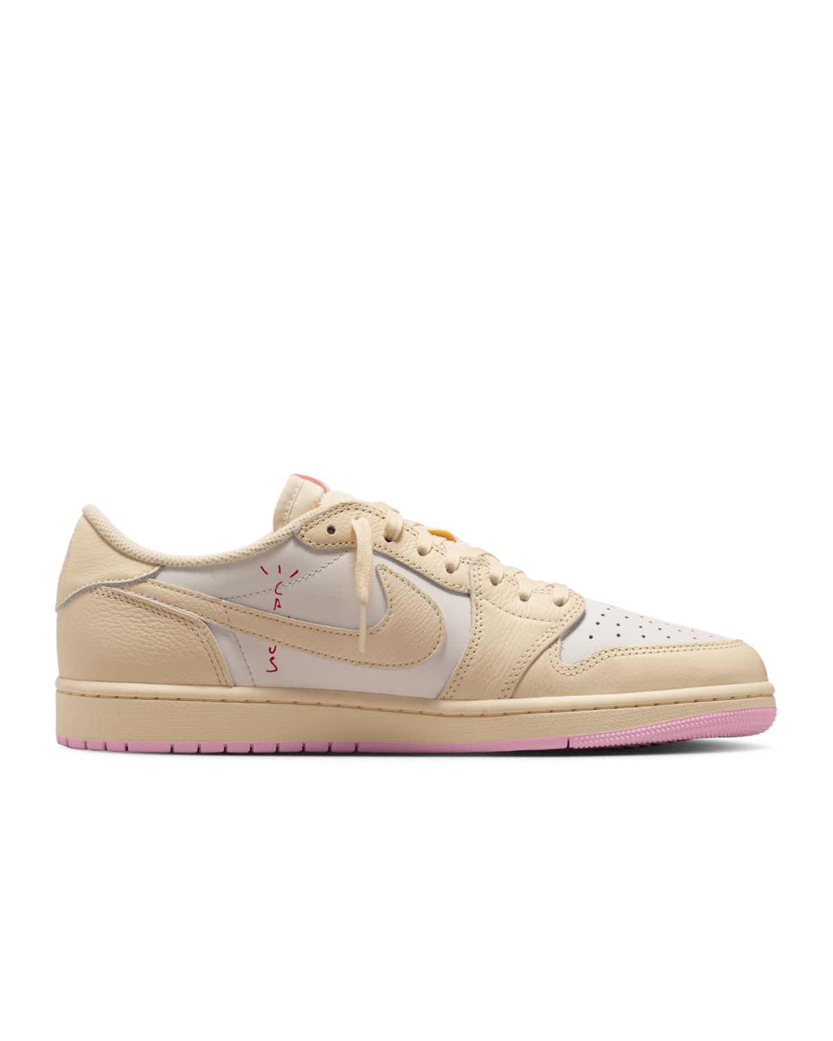 Air Jordan 1 Low OG x Travis Scott 'Shy Pink' IQ7604-100