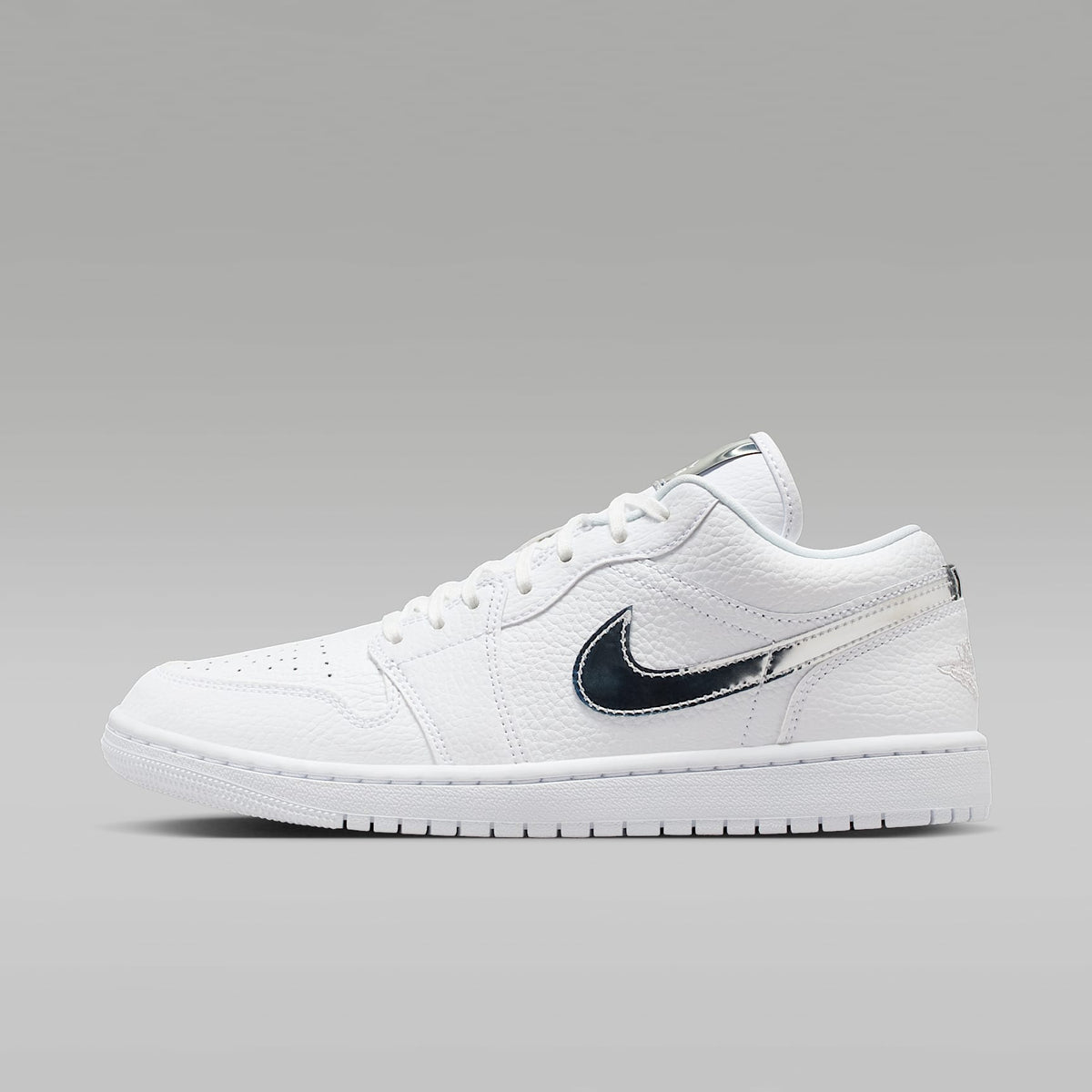Air Jordan 1 Low SE White/Metallic Silver IQ9381-100