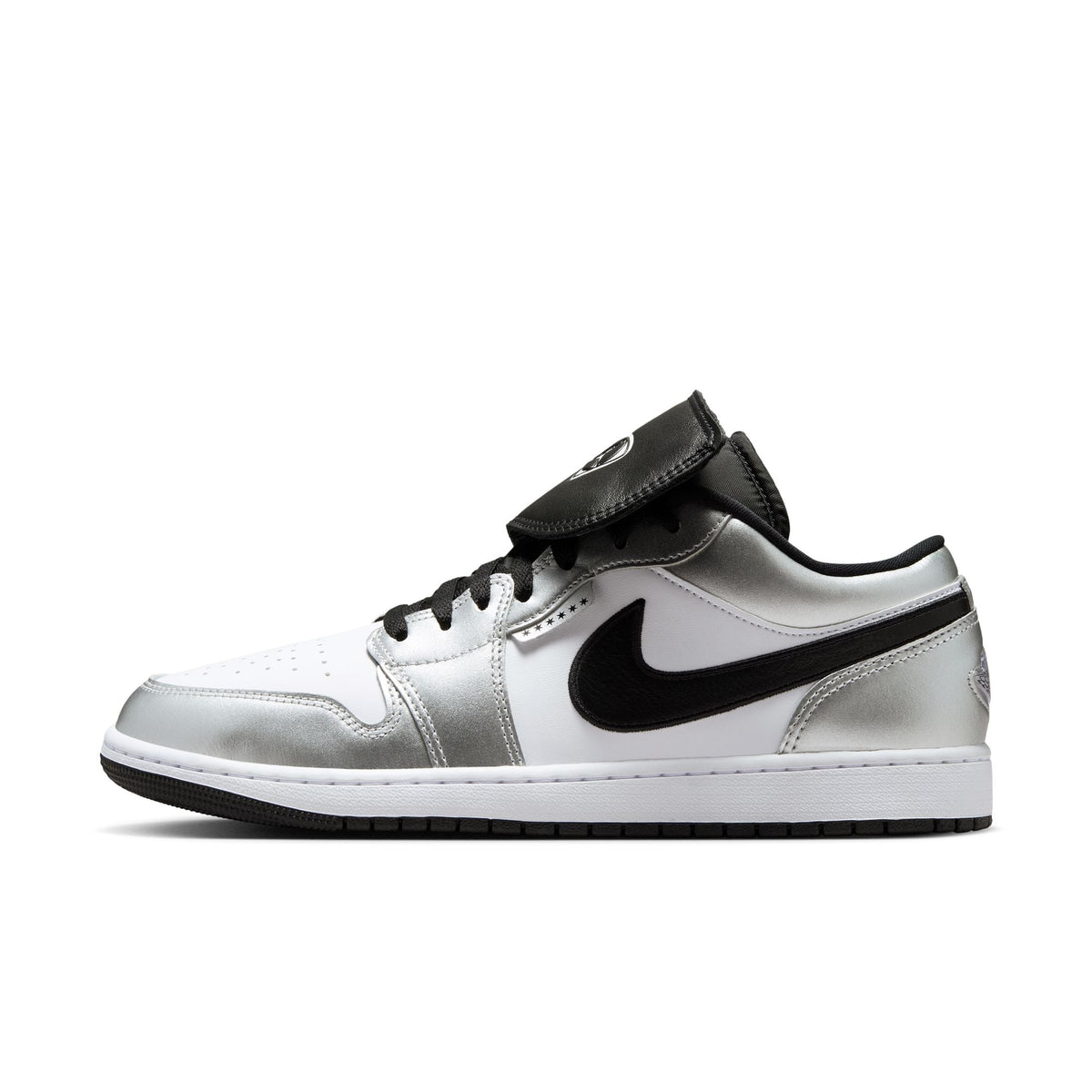 Air Jordan 1 Low SE Tiempo 'Metallic Silver' IR2278-100