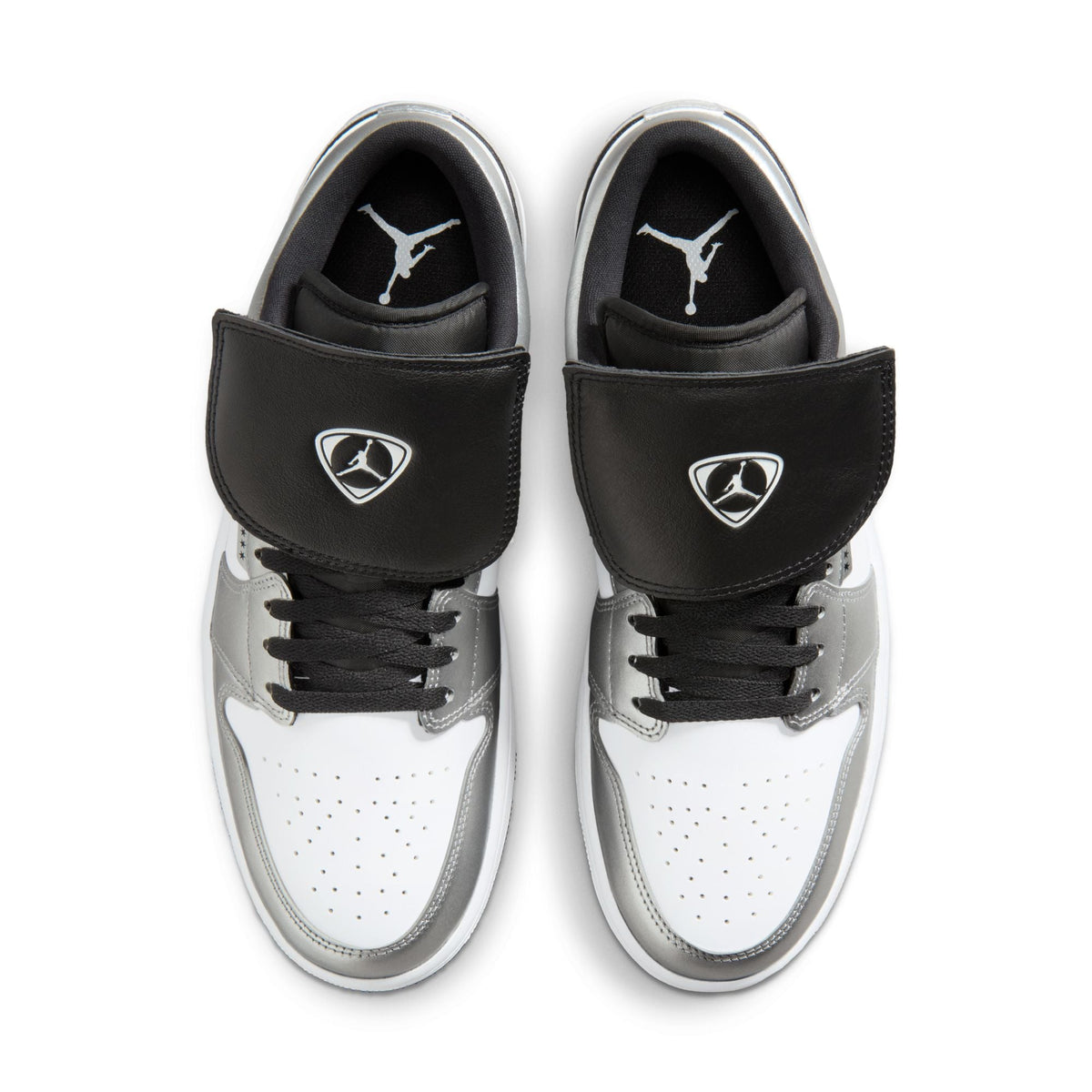 Air Jordan 1 Low SE Tiempo 'Metallic Silver' IR2278-100