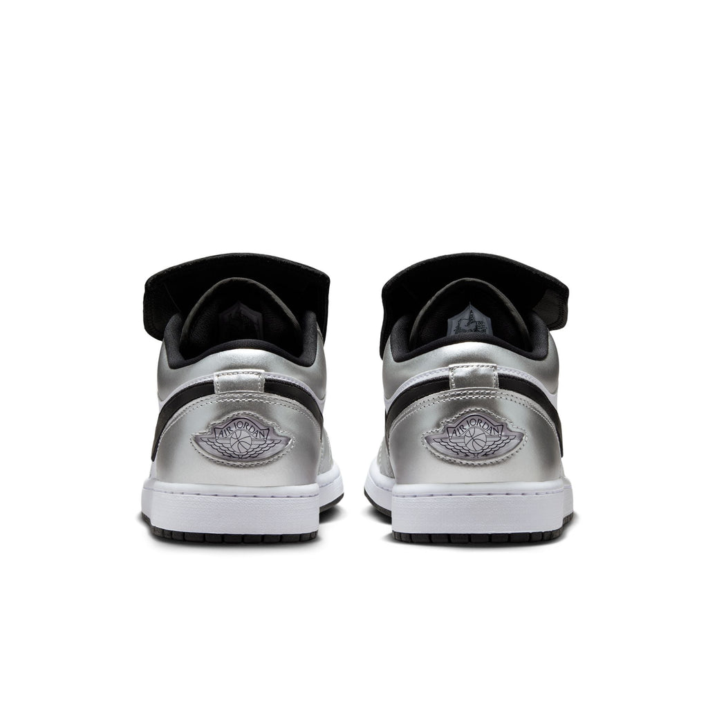 Air Jordan 1 Low SE Tiempo 'Metallic Silver' IR2278-100
