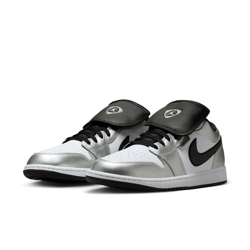 Air Jordan 1 Low SE Tiempo 'Metallic Silver' IR2278-100