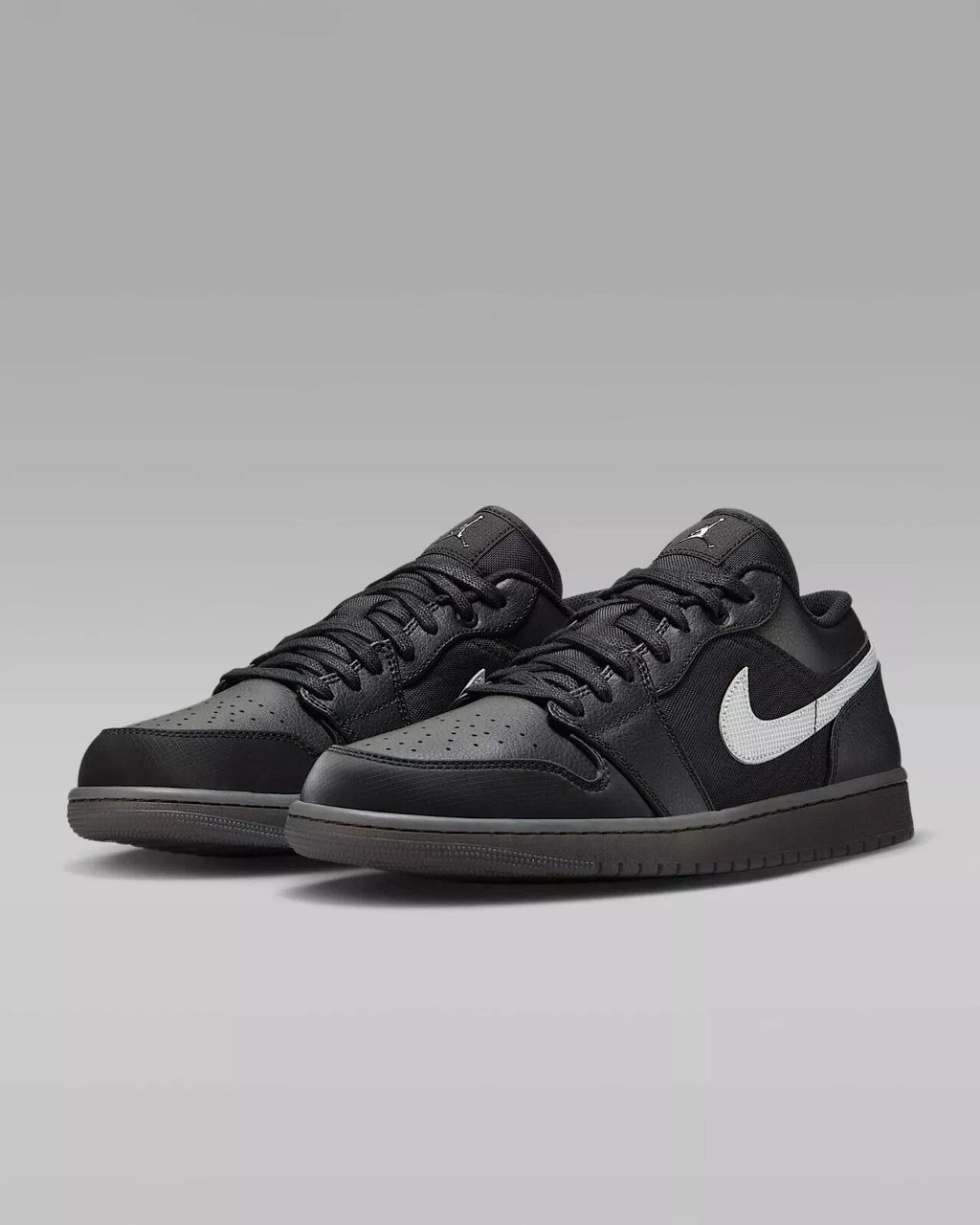 Air Jordan 1 Low 'Black White Dark Smoke Grey' HV5968-001