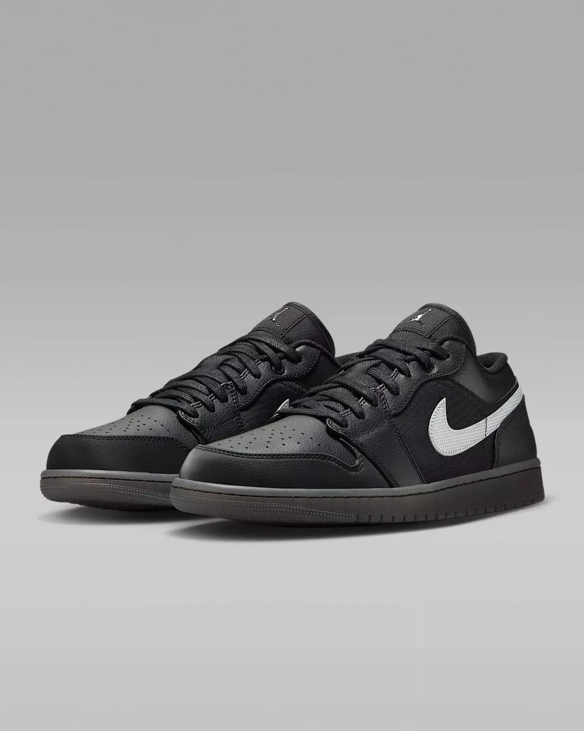 Air Jordan 1 Low 'Black White Dark Smoke Grey' HV5968-001
